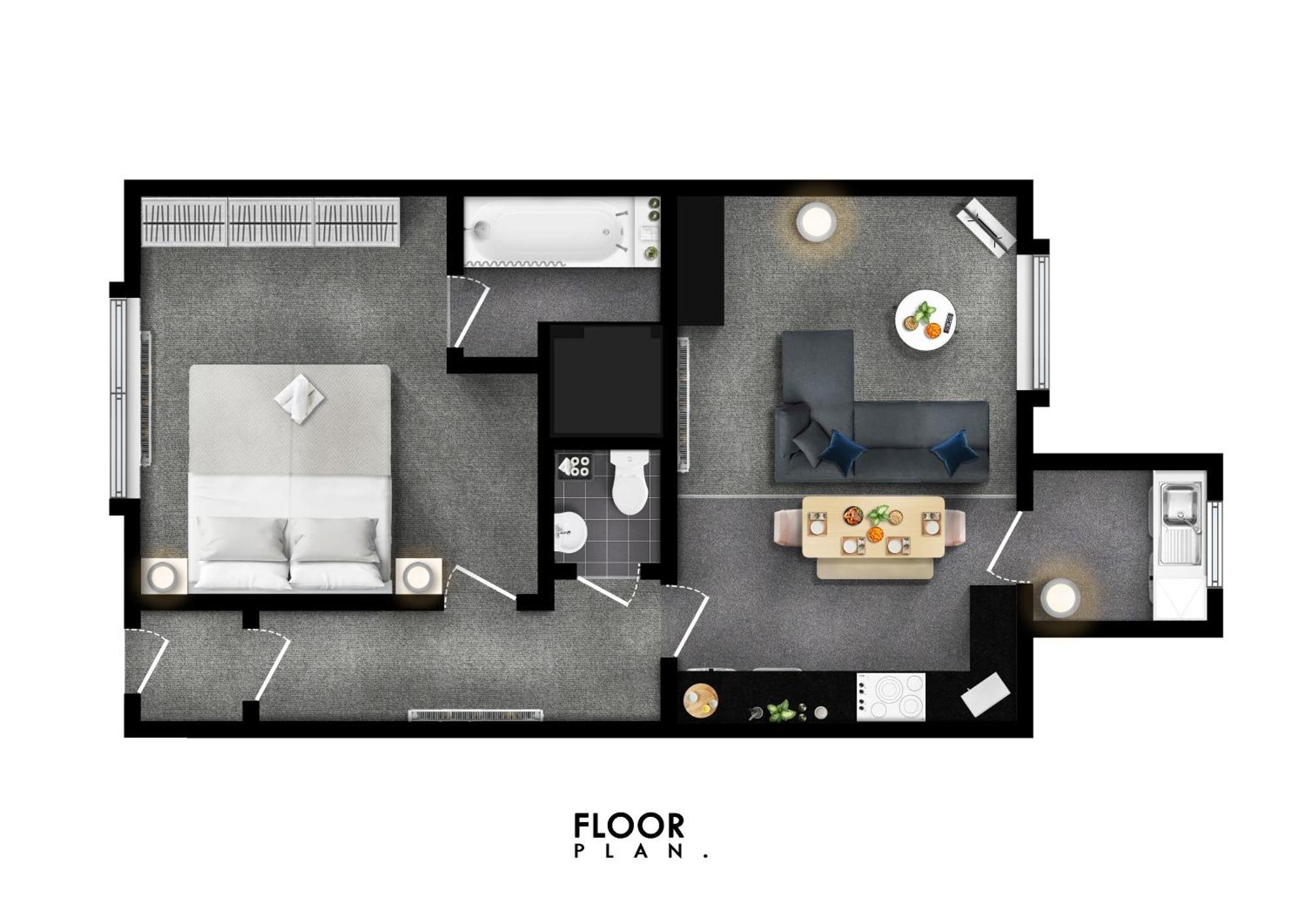 Elmbank Apartment By Klass Living Bellshill Eksteriør billede